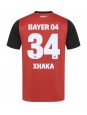 Bayer Leverkusen Granit Xhaka #34 Domácí Dres 2024-25 Krátký Rukáv